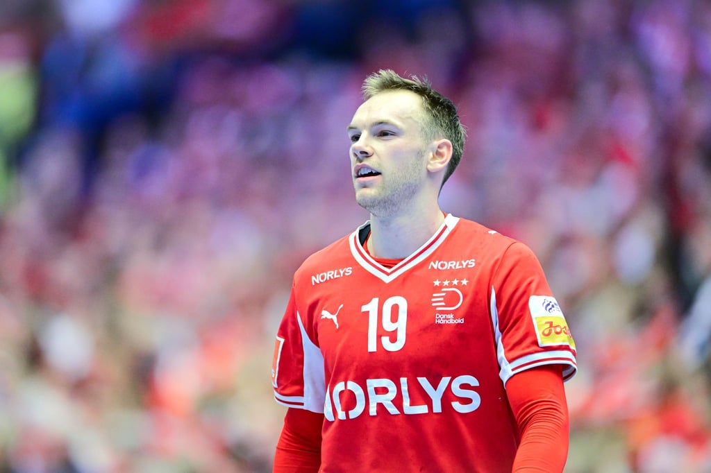 Mathias Gidsel ist Dänemarks Erfolgsgarant. (Archivbild)