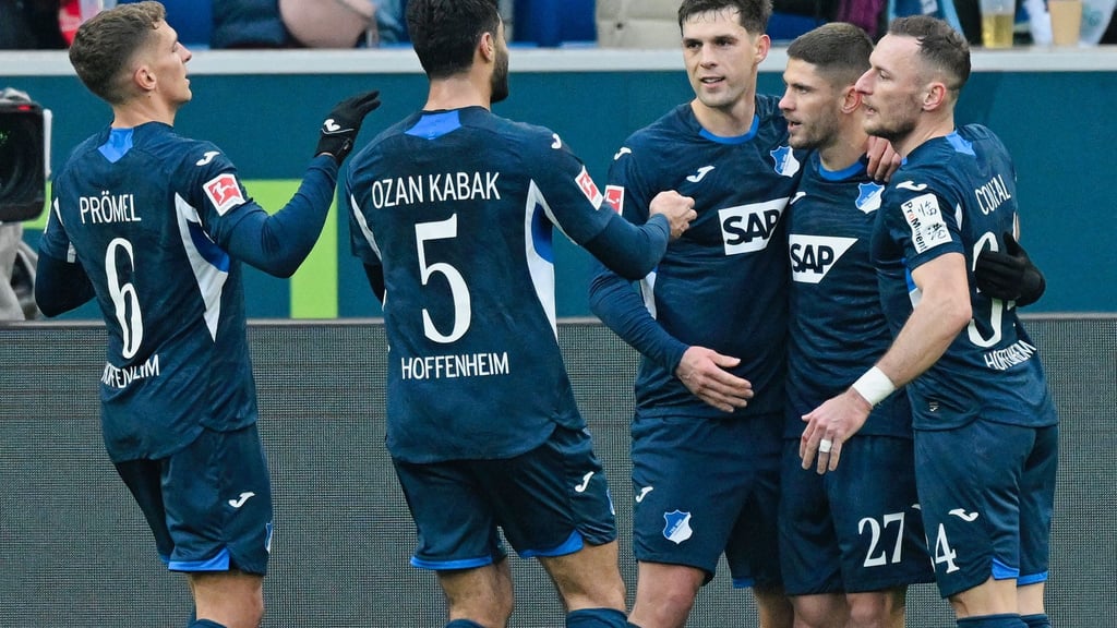 Brach den Bann gegen Union: Torjäger Andrej Kramaric (2.v.r.).