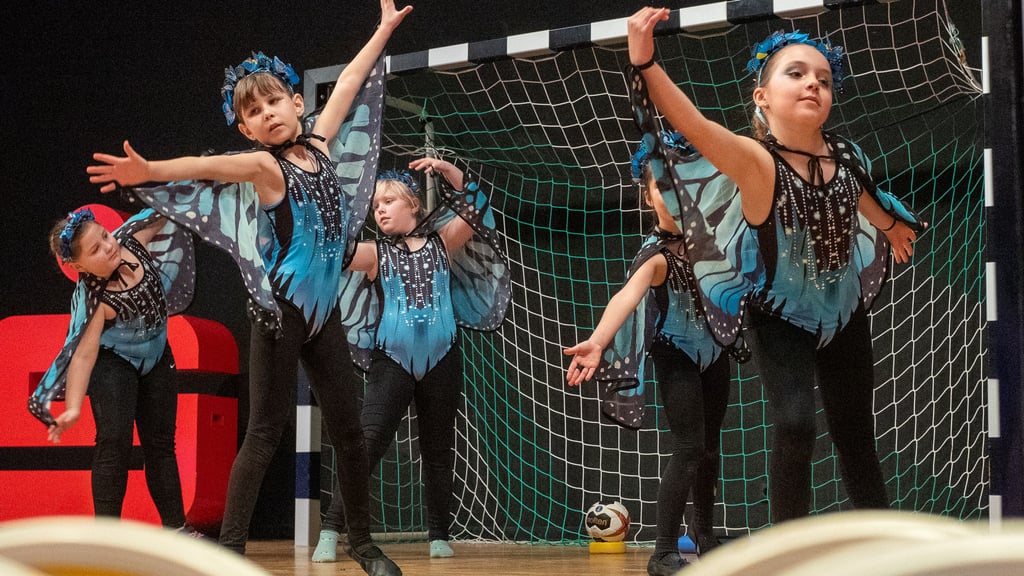 Tanzclub Vilando aus Burg beim Neujahrsempfang Burg.