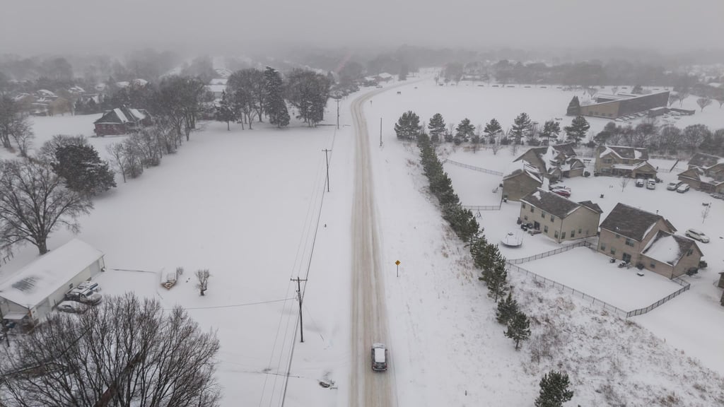 Vielerorts gab es in den USA massive Schneefälle.