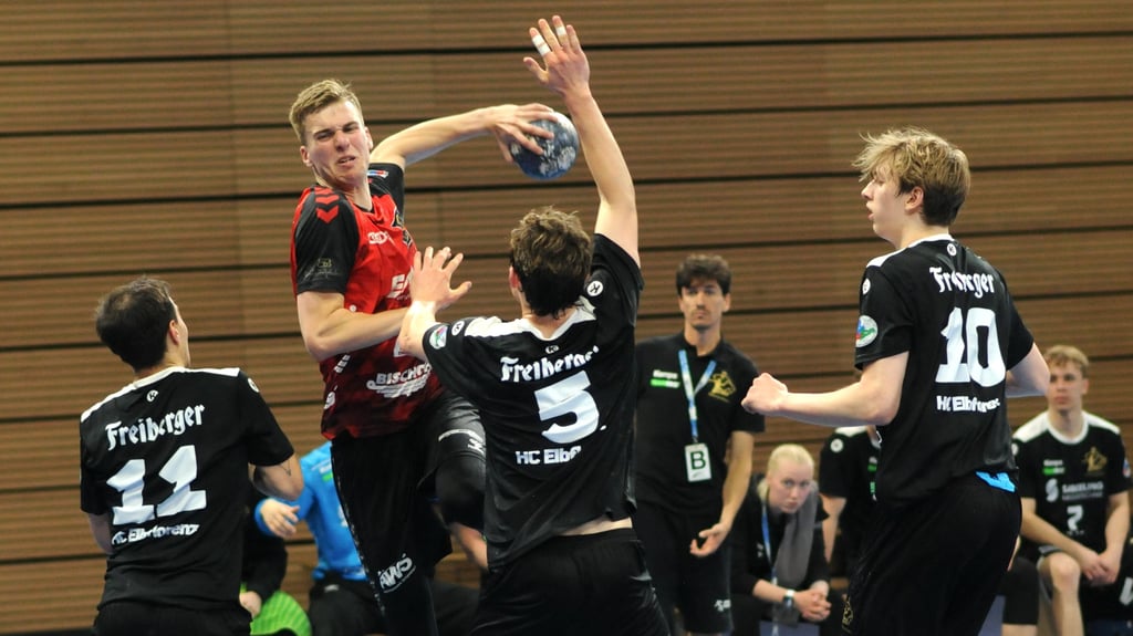 Malvin Haeske war in Dresden für fast ein Drittel der Staßfurter Tore verantwortlich, die Niederlage konnte er jedoch nicht verhindern.