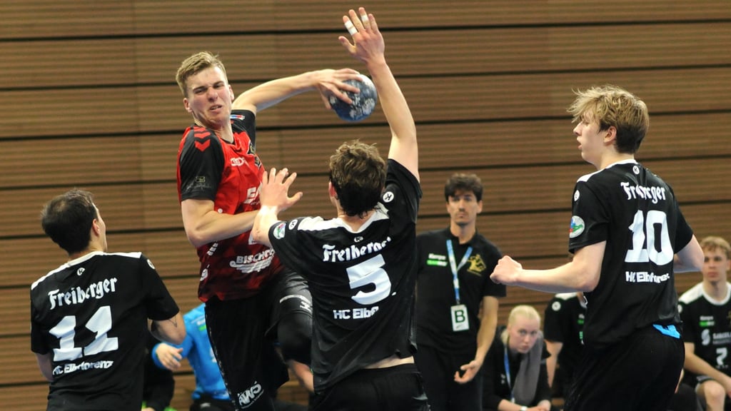 Malvin Haeske war in Dresden für fast ein Drittel der Staßfurter Tore verantwortlich, die Niederlage konnte er jedoch nicht verhindern.