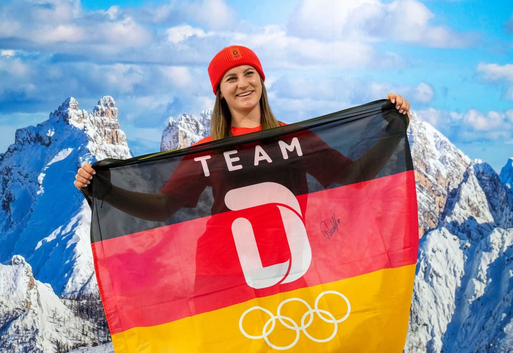 Ramona Hofmeister wurde für die Wahl der deutschen Fahnenträgerin nominiert. (Archivbild)