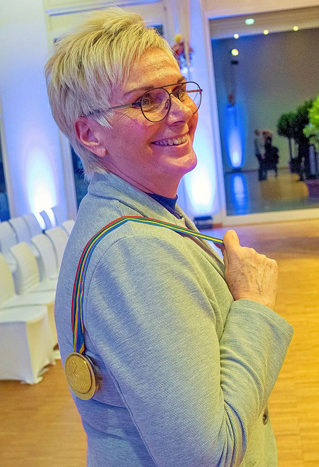 Olympiasiegerin Silke Renk-Lange.