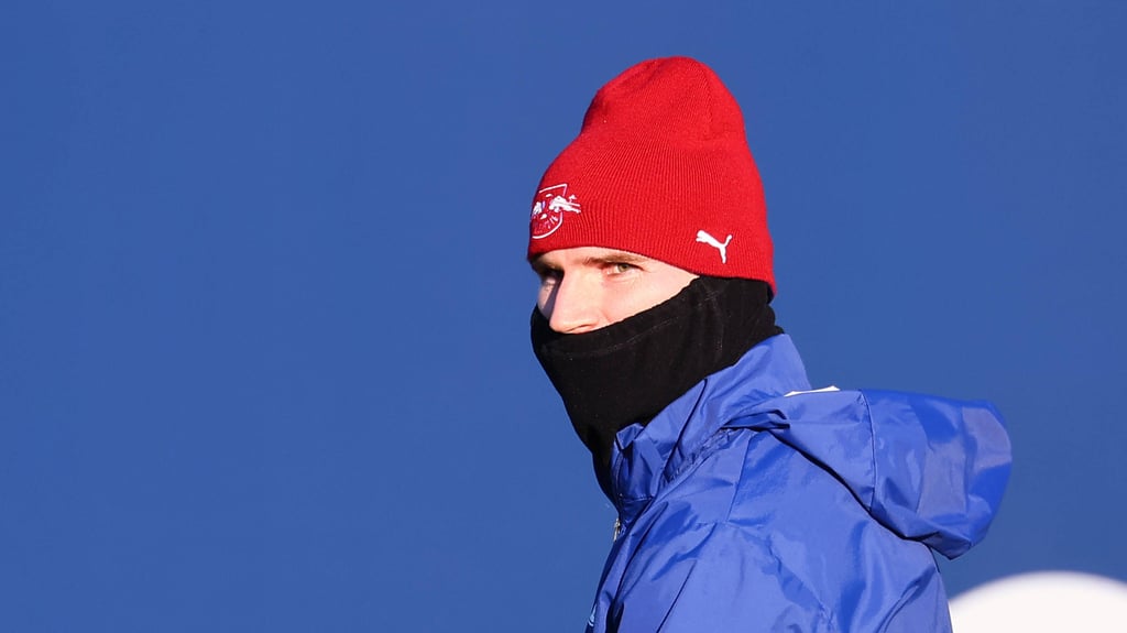 Vermummt aus Leipzig verabschiedet: Timo Werner.