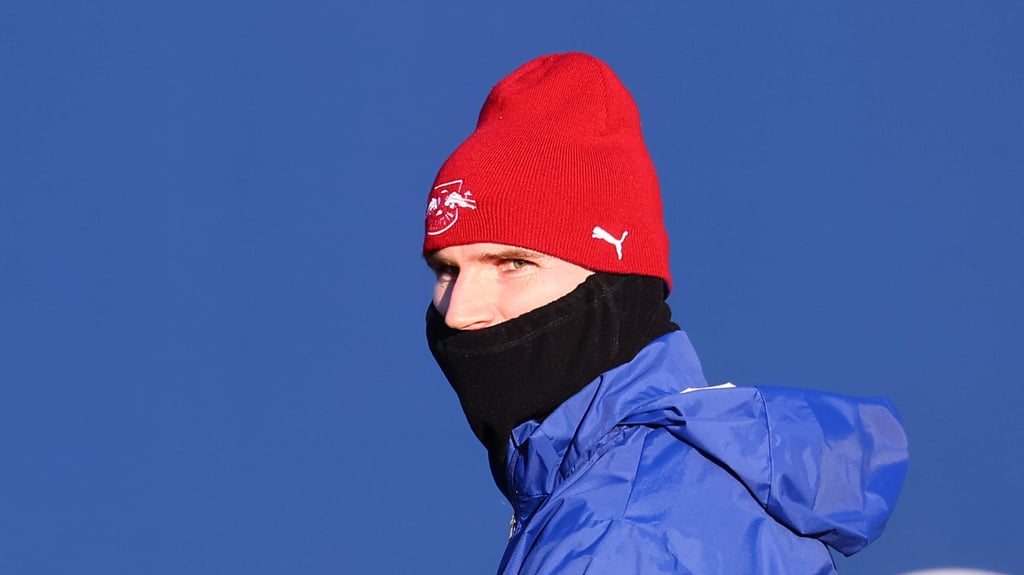 Vermummt aus Leipzig verabschiedet: Timo Werner.