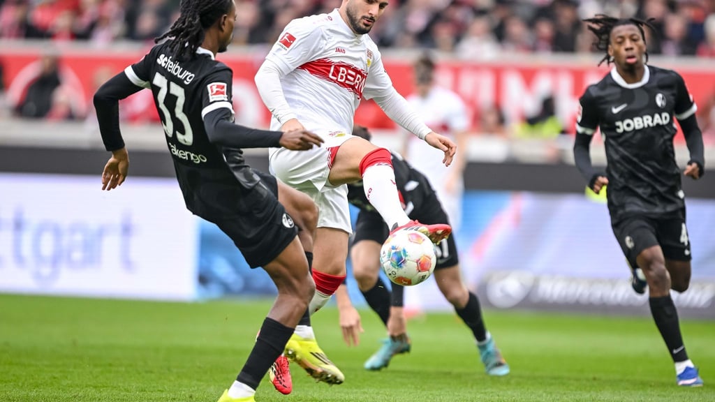 Stand wieder mal im Fokus: Stuttgarts Nationalstürmer Deniz Undav (M.).