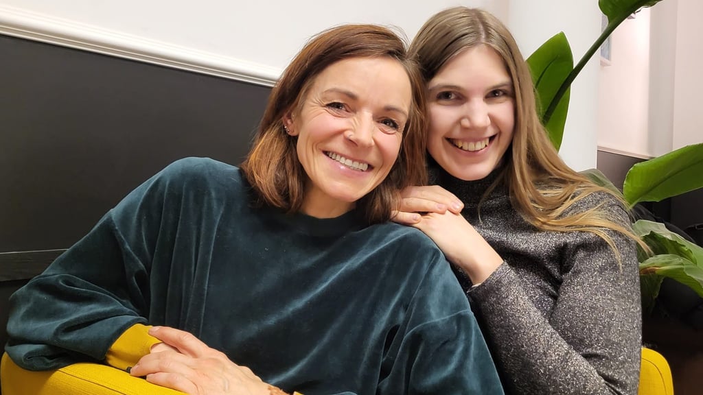 Stefanie Winter und Gesa Götte verbinden mit ihrem Konzept „Bass und Butterkekse“ Magdeburger Subkultur und Familienleben.