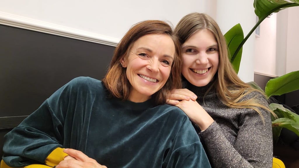 Stefanie Winter und Gesa Götte verbinden mit ihrem Konzept „Bass und Butterkekse“ Magdeburger Subkultur und Familienleben.