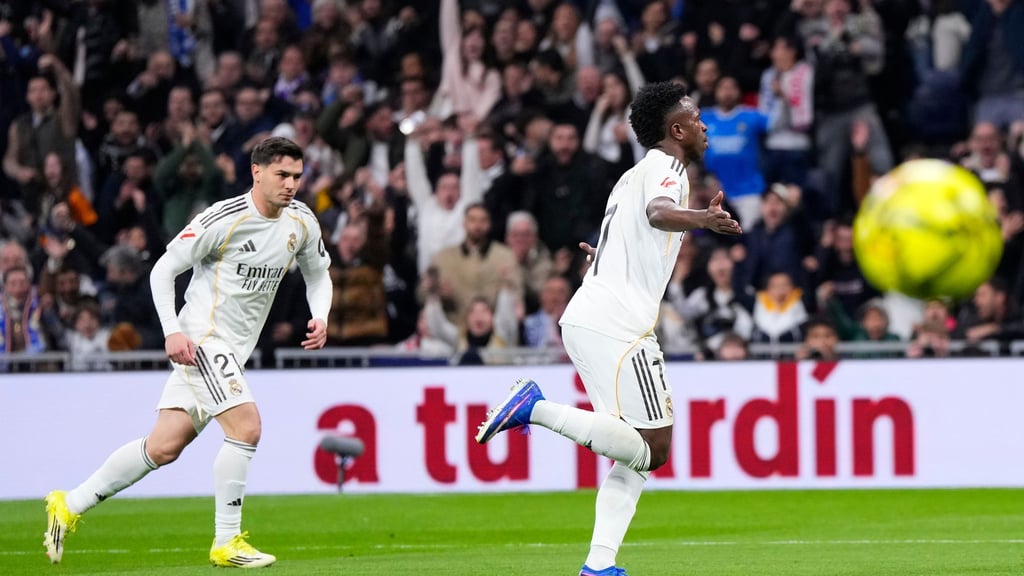 Sorgte für die Real-Führung: Vinícius Junior