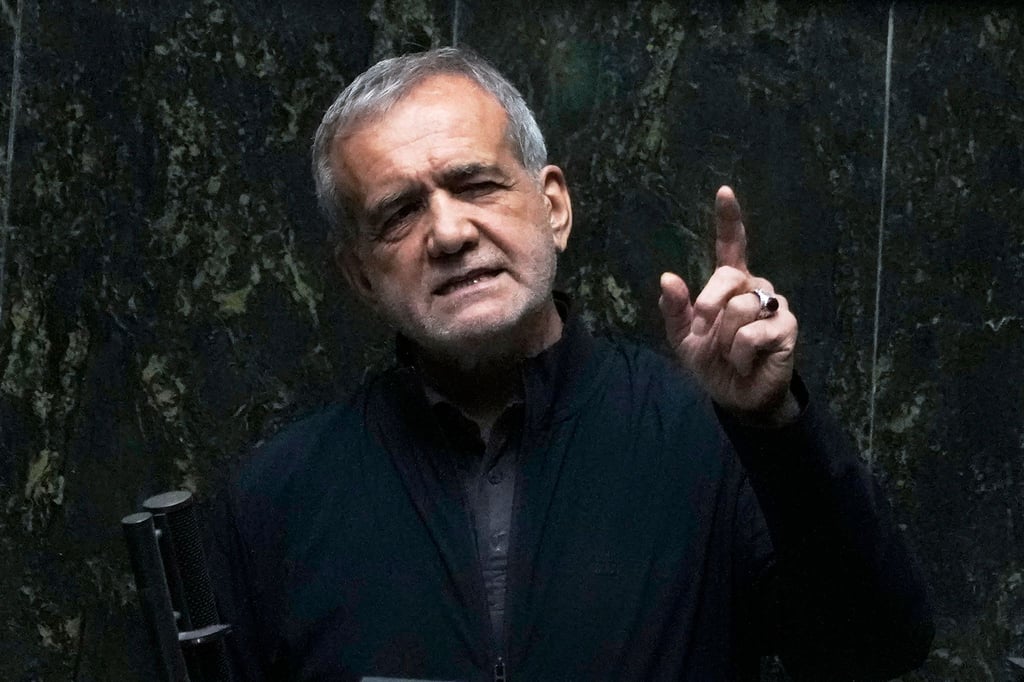 Irans Präsident Peseschkian spricht sich für eine diplomatische Lösung des Konflikts mit den USA aus. (Archivbild)