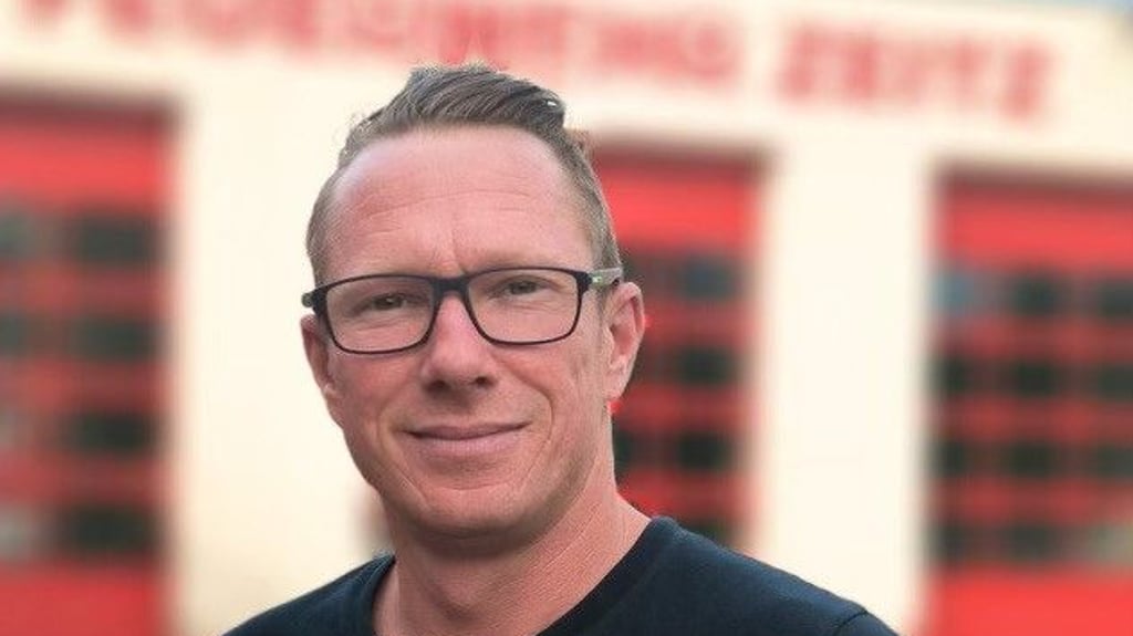 Frank Hoffmann ist Oberbrandmeister der Zeitzer Feuerwehr und zugleich ihr Pressesprecher. 