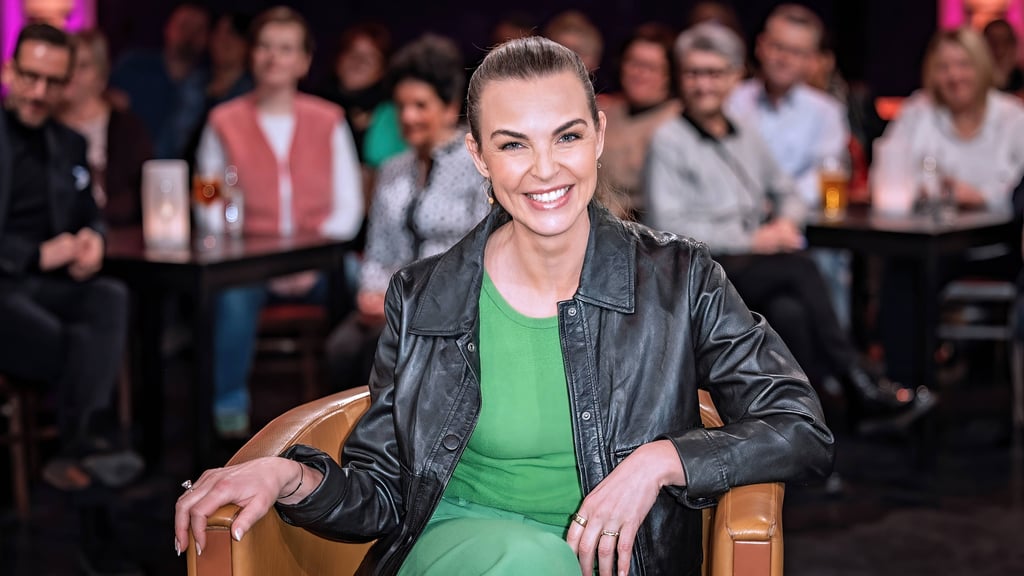 Moderatorin Annika Lau war zu Gast beim "Riverboat".