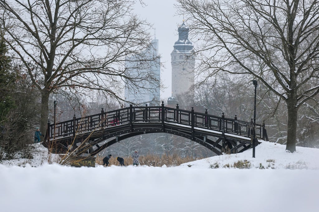 Es bleibt frostig in Sachsen.