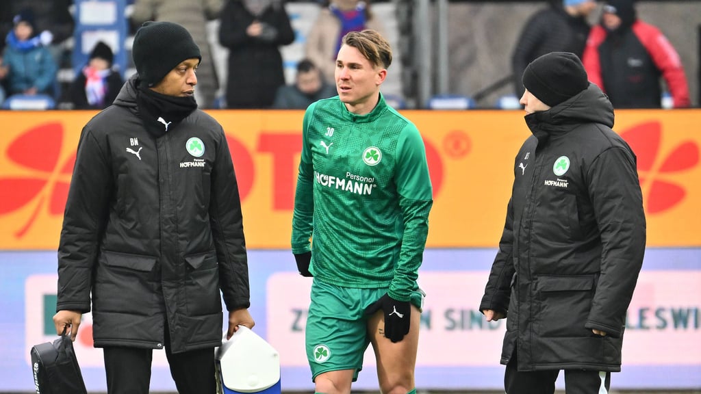 Felix Klaus wird der SpVgg Greuther Fürth nicht nur gegen den 1. FC Magdeburg fehlen.
