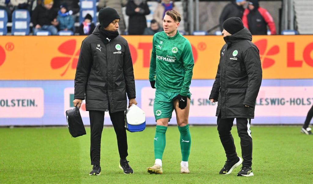 Felix Klaus wird der SpVgg Greuther Fürth nicht nur gegen den 1. FC Magdeburg fehlen.