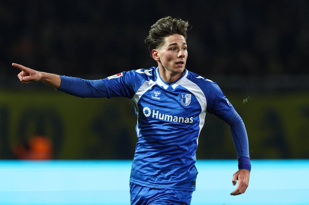 Dariusz Stalmach absolvierte gegen Hannover 96 sein Startelf-Debüt.