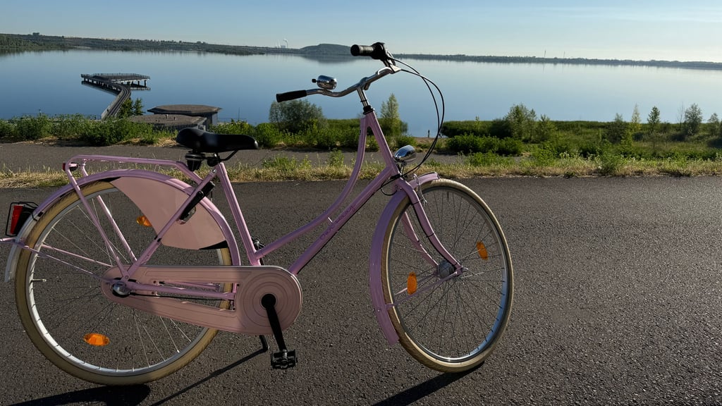 Vom Geiseltalsee nach Freyburg ist ein Radweg geplant.