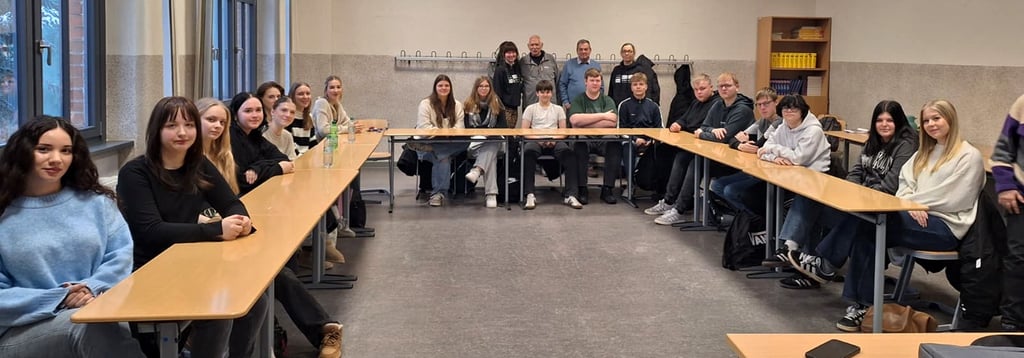 Die Schüler der 10a der Sekundarschule „Ciervisti“ empfanden den Besuch der israelischen Familien Schiff und Gottschalk mit Zerbster Wurzeln als einen ganz besonderen Besuch. 