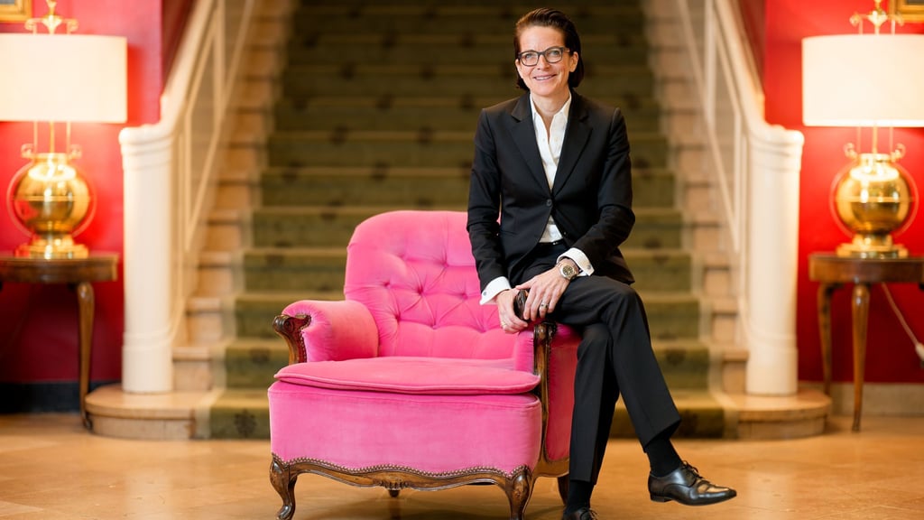 Caroline von Kretschmann, Chefin des Luxushotels „Europäischer Hof Heidelberg“, geht auf Tiktok viral.