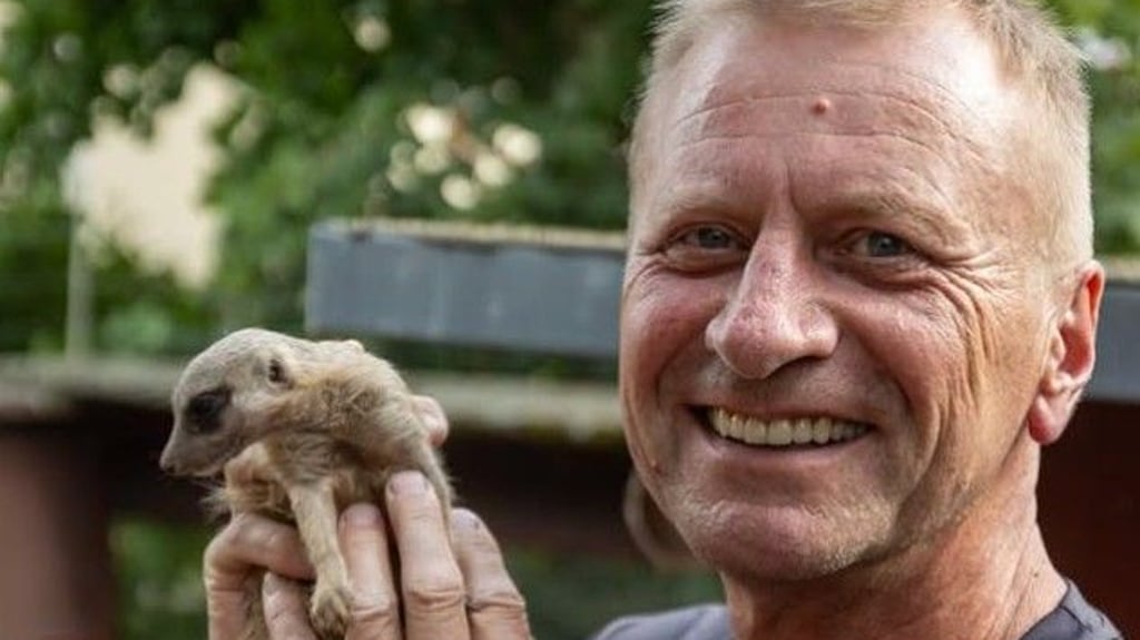 Tierpfleger Jörg Gräser wünscht sehr mehr Bienenhotels und Brutplätze in Leipzig.