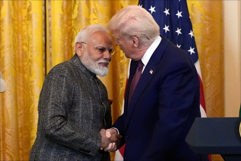 Trump spricht nach einem Telefonat mit Modi von einem Handelsdeal. (Archivbild)