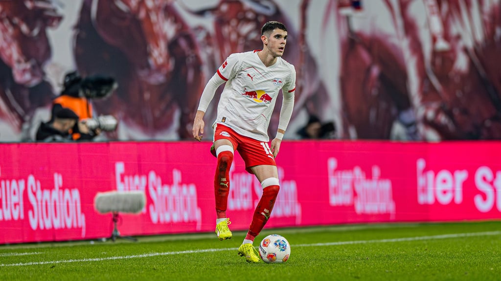 Kosta Nedeljkovic beim RB-Spiel gegen Bayer Leverkusen