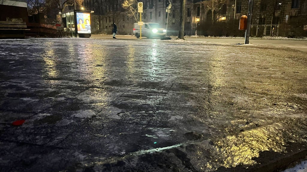 Es kann wieder - oder weiter - glatt werden.