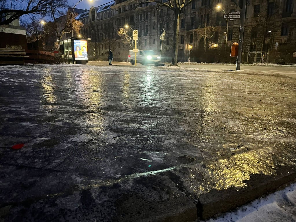 Es kann wieder - oder weiter - glatt werden.