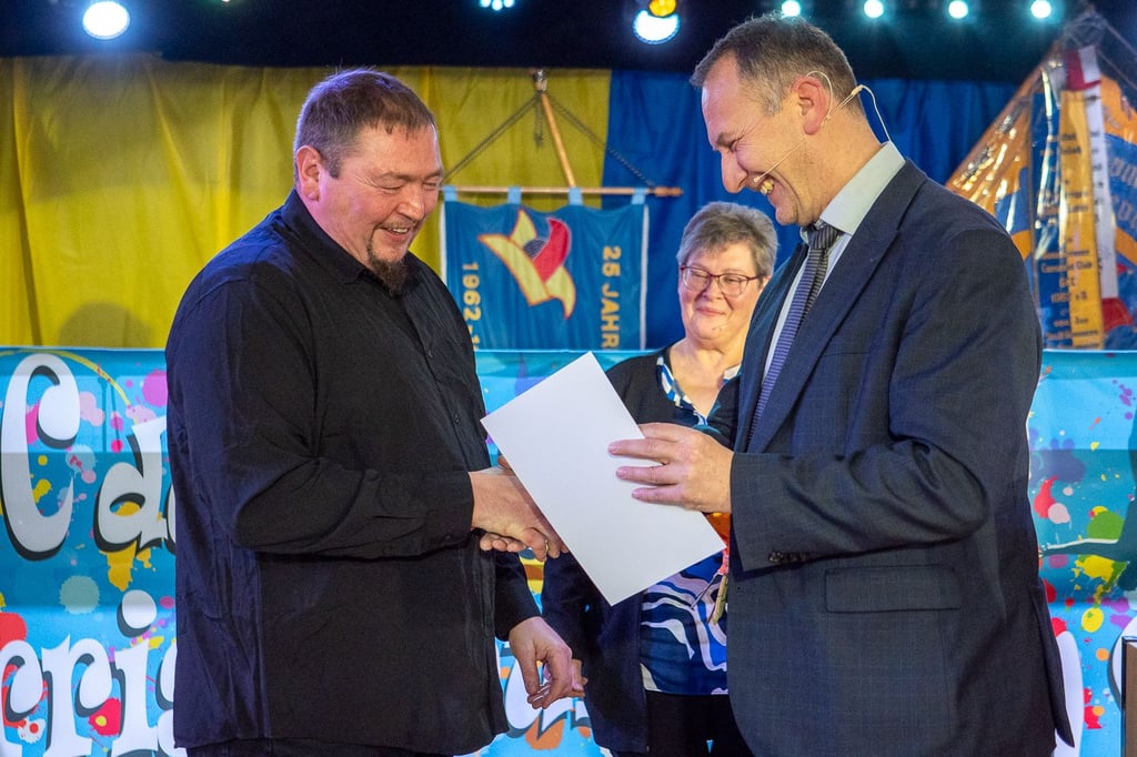 Ebenfalls für Dornburg geehrt wurde Marco „Rocky“ Rockstroh.
