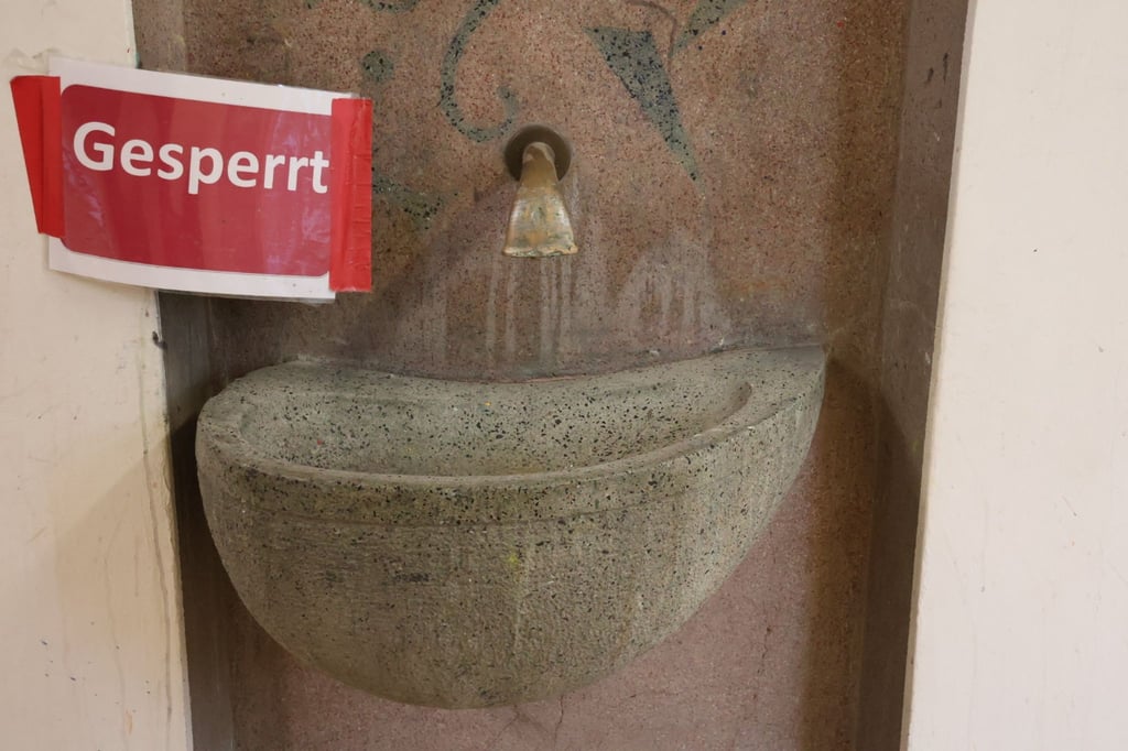 Der Hausmeister entdeckte den Schaden und verhinderte Schlimmeres.