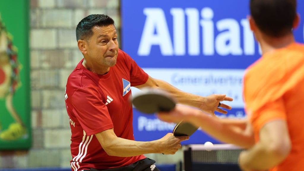 Gewann für zwei Mannschaft zwei EInzelpunkte und ein Doppel mit Elias Kühne: Marin Kostadinov.