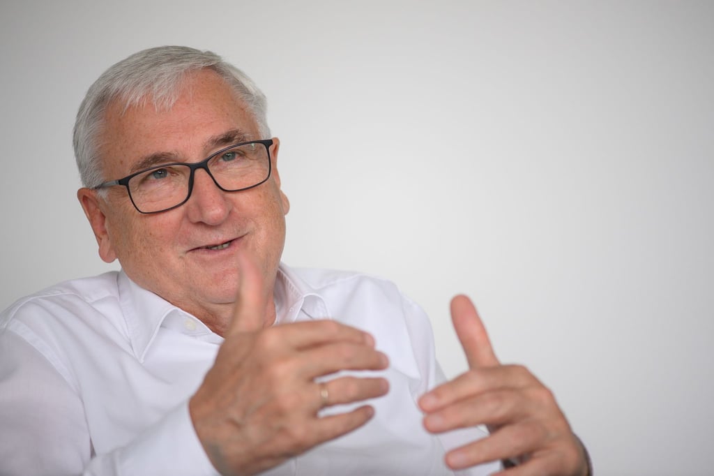 Sachsen-Anhalts Finanzminister Michael Richter (CDU) sieht weniger Flächenbedarf für die Landesverwaltung. (Archivbild)