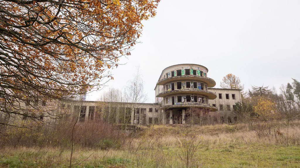 Ein Lost Place, der neu revitalisiert werden soll: das ehemalige Fritz-Heckert-Heim in Gernrode.