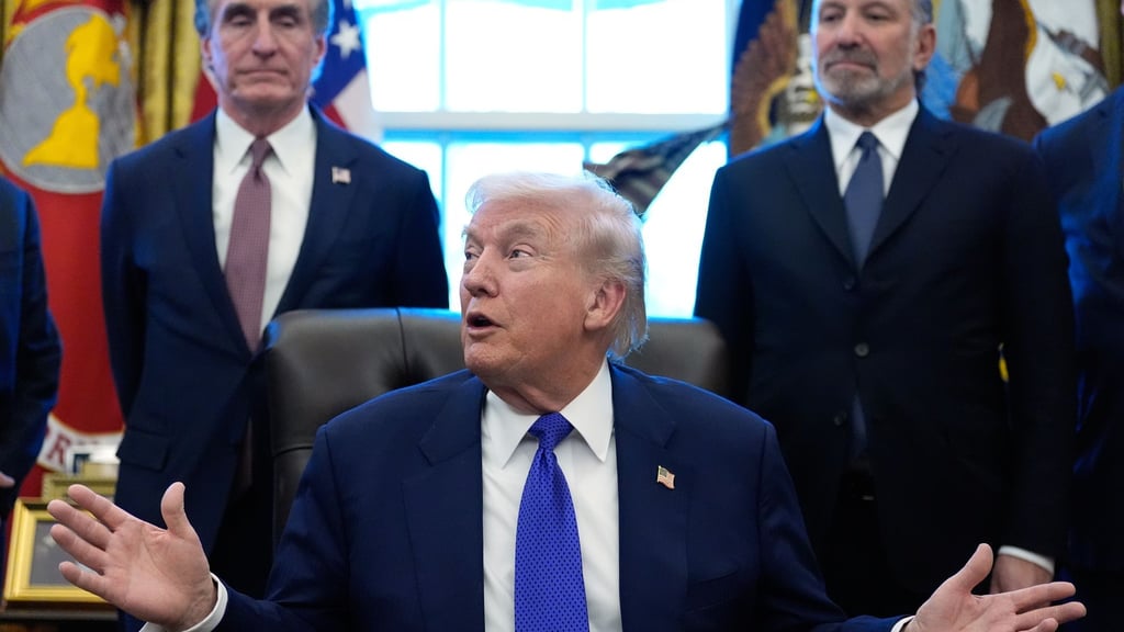 Für die Reserve werden zunächst zwölf Milliarden Dollar bereitgestellt, wie Donald Trump ankündigte.