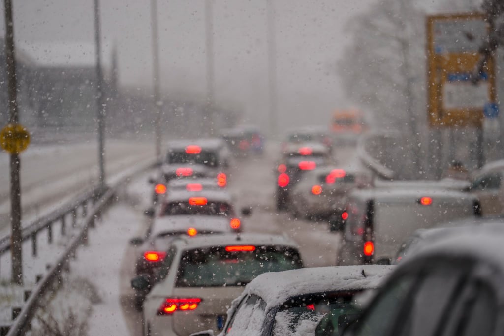 Staus gab es in und um Mainz.