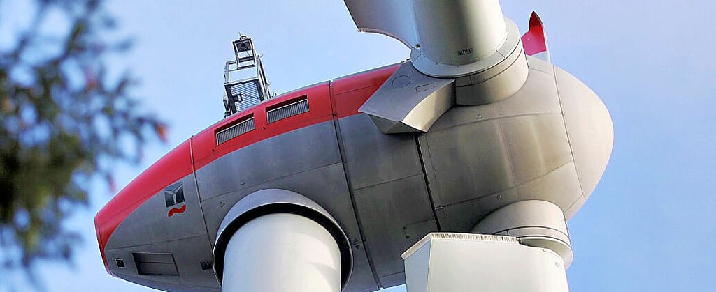 Für Strom, der  von Windrädern erzeugt wird, fließt unter anderem Geld in die Einheitsgemeinde. 