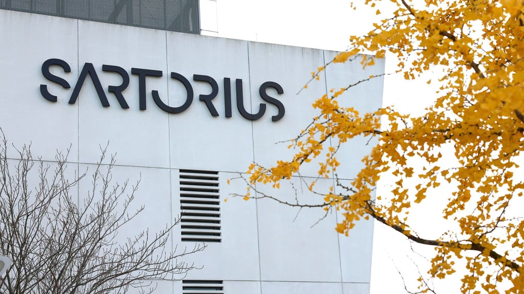 MDax-Konzern Sartorius: Plus bei Umsatz und Gewinn. (Archivbild)
