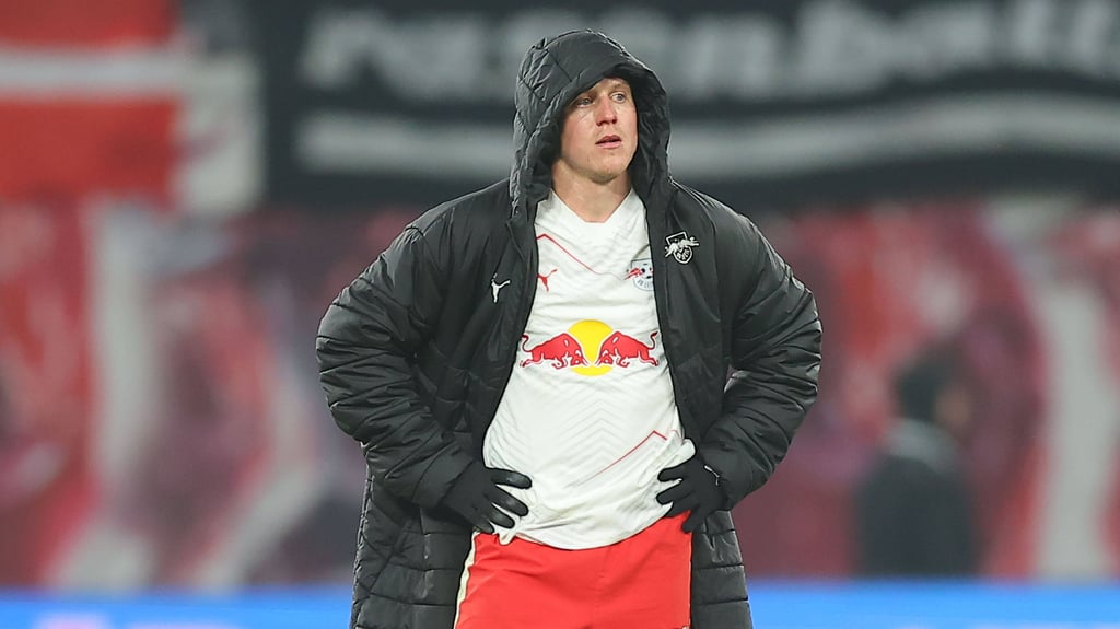 Xaver Schlager nach der Niederlage gegen Mainz 05. Verlässt er RB im Sommer?