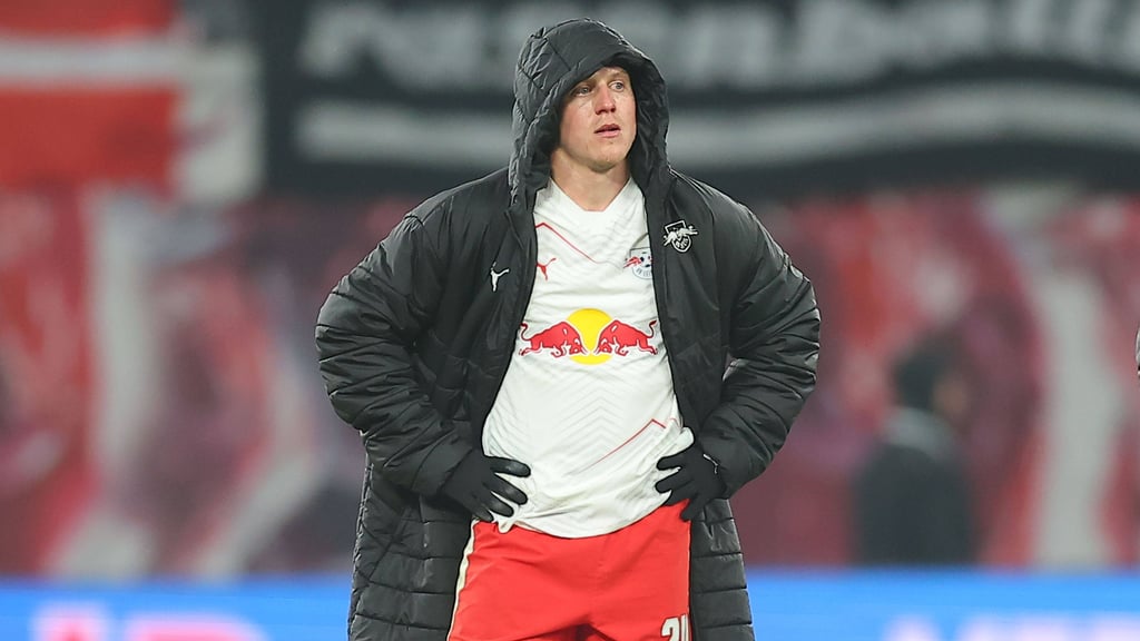 Xaver Schlager nach der Niederlage gegen Mainz 05. Verlässt er RB im Sommer?