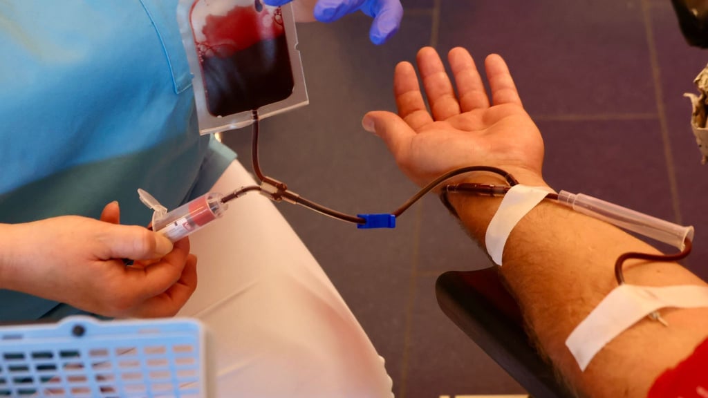 Blutspenden werden dringen benötigt. 