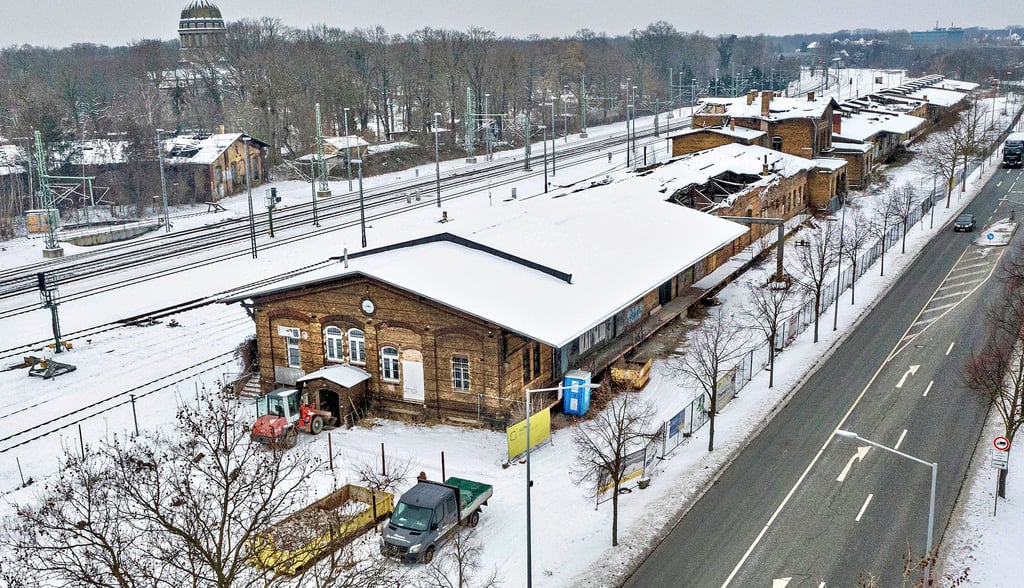 Hier, auf dem Gelände des ehemaligen Güterbahnhofs sollte das Trains Center entstehen. Daraus wird nichts.