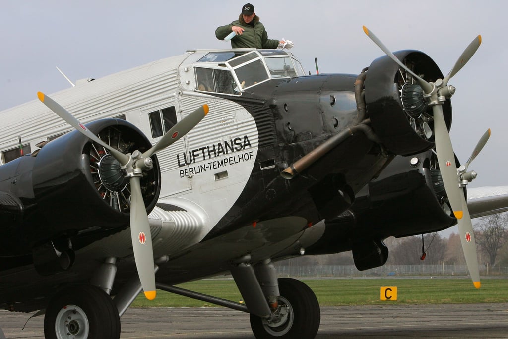 Die Ju 52 war Rückgrat der ersten Lufthansa in der NS-Zeit.