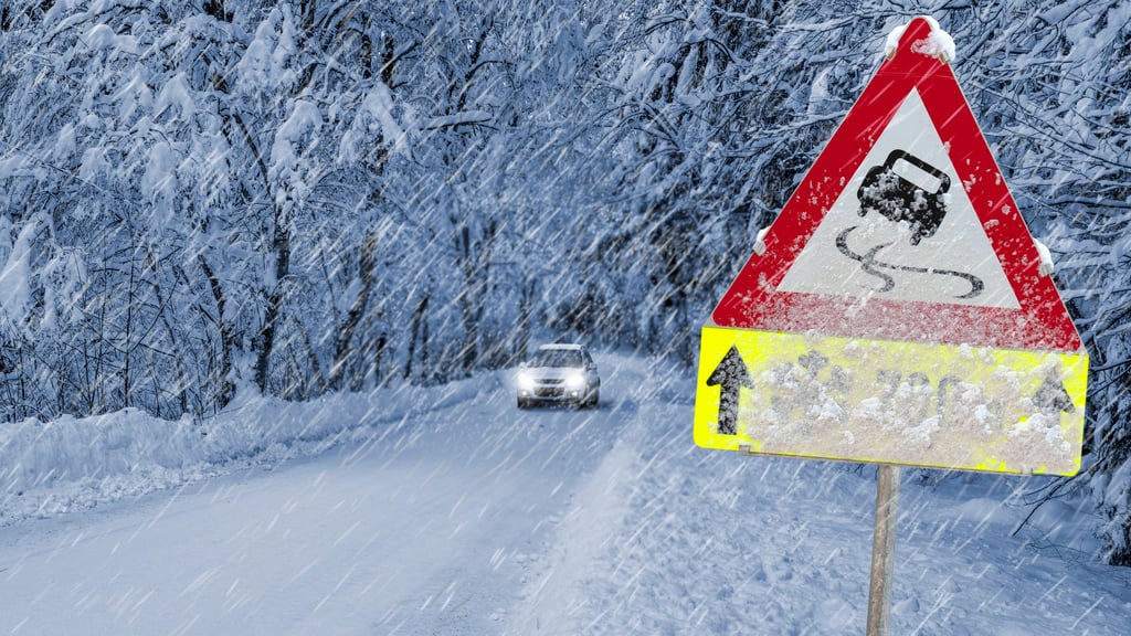 Der Landkreis Wittenberg warnt vor Glätte und gefrierendem Regen.