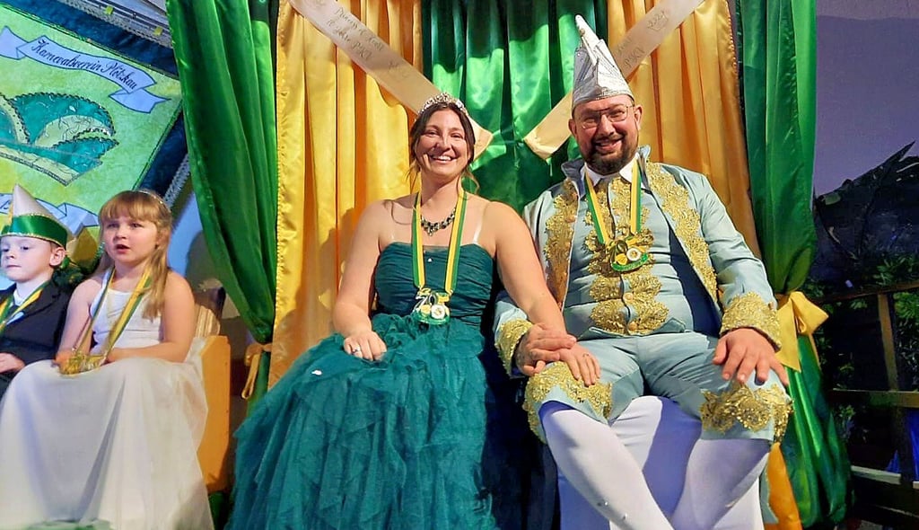 Prinz Michel I. und seine Lieblichkeit Christin I. sind das Prinzenpaar der 70. Session. 