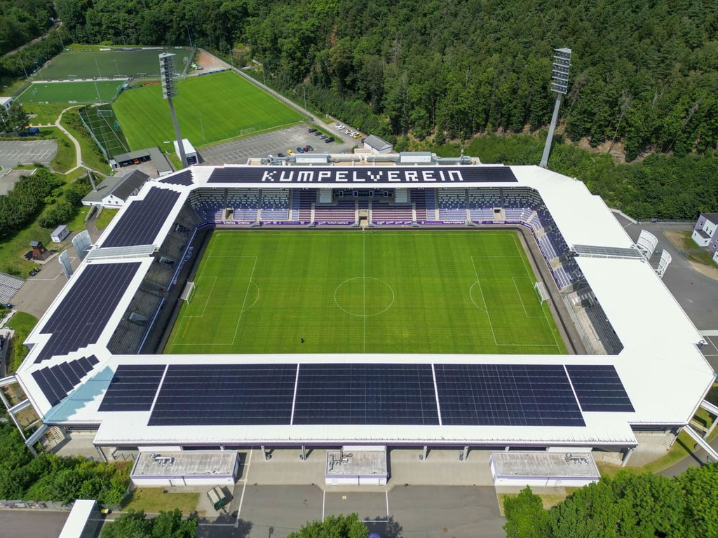 Der FC Erzgebirge Aue lädt zur Geburtstagsfeier ins Stadion. (Archivbild)