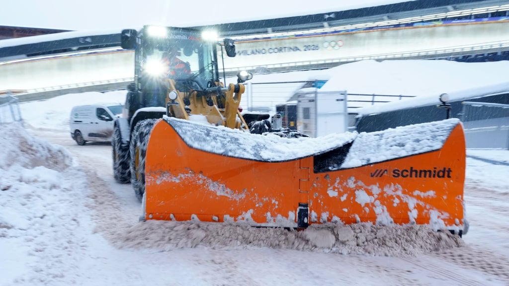 Zu viel Schnee: Abfahrtstraining der Frauen abgesagt.