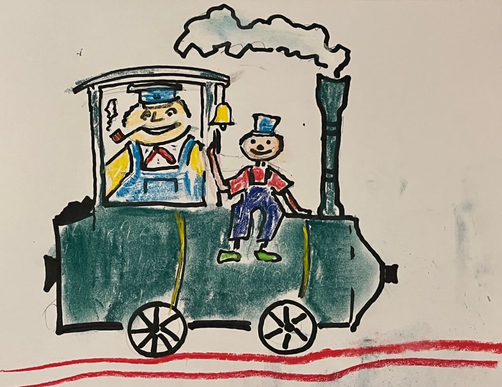 So oder so ähnlich könnte die Zeichnung aussehen.