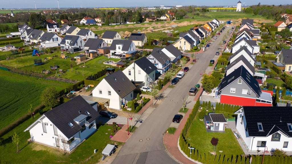 Einfamilienhäuser in Leipzig: Die Nachfrage nach Eigenheimen ist hoch. (Archivbild)