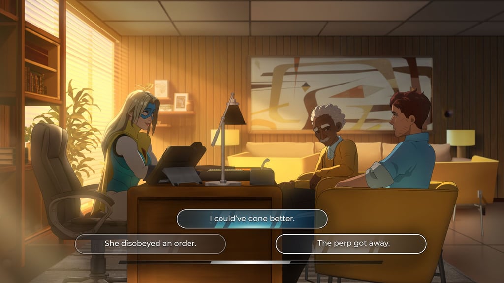 Wer ist der Richtige für den Job? Das müssen Spielende in „Dispatch“ überlegen.